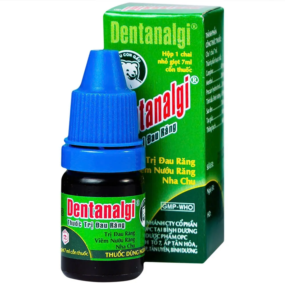Dentanalgi OPC (C/7ml) – Giảm đau răng tại chỗ nhanh, an toàn từ thảo dược